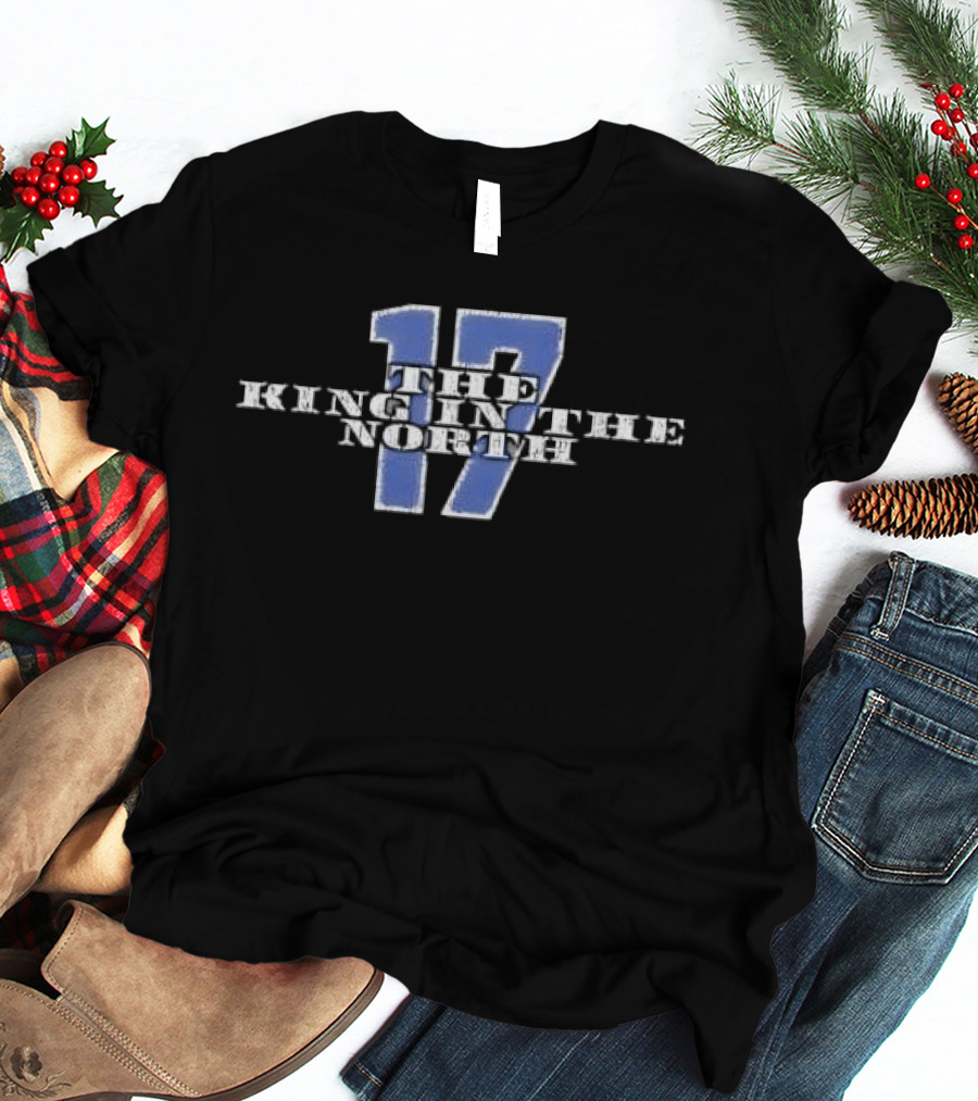 The King In The North Distressed Blue 17 T-Shirt