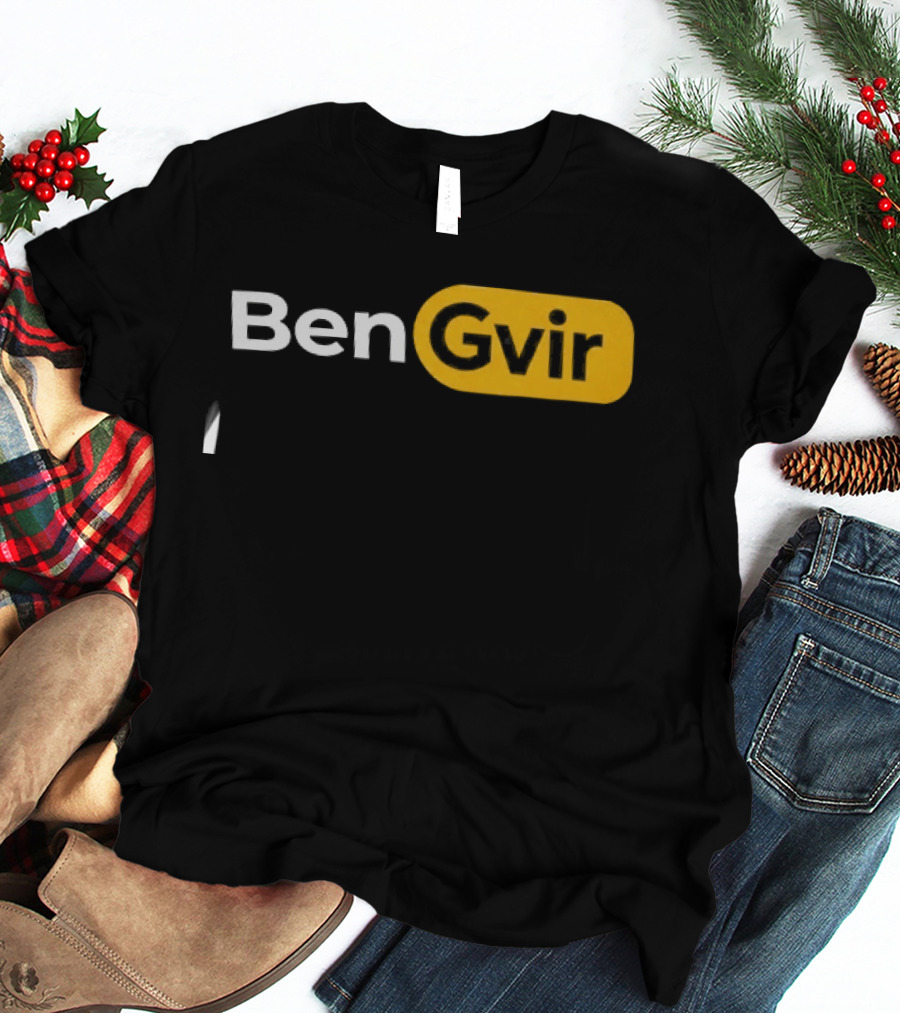 Ben Gvir Tomodachi Life Parody Gaming T-Shirt