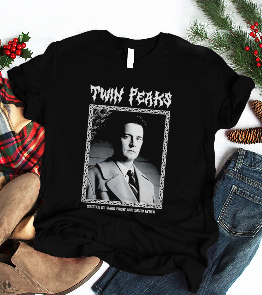 Twin Peaks Written By Mark Frost And David Lynch Dale Cooper T-Shirt