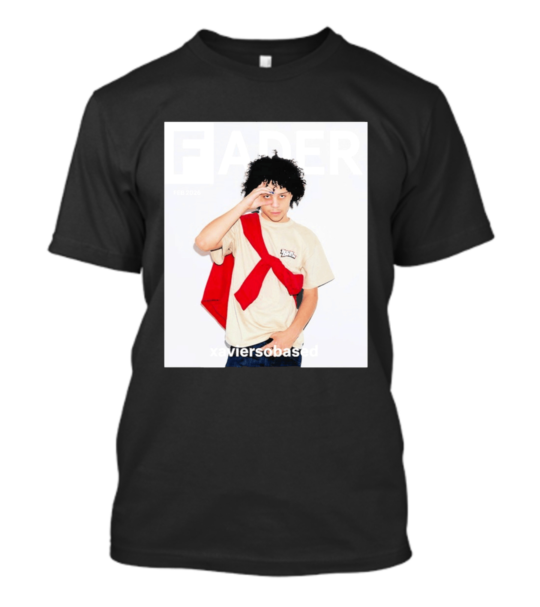 Xaviersobased The Fader Feb 2026 T-Shirt