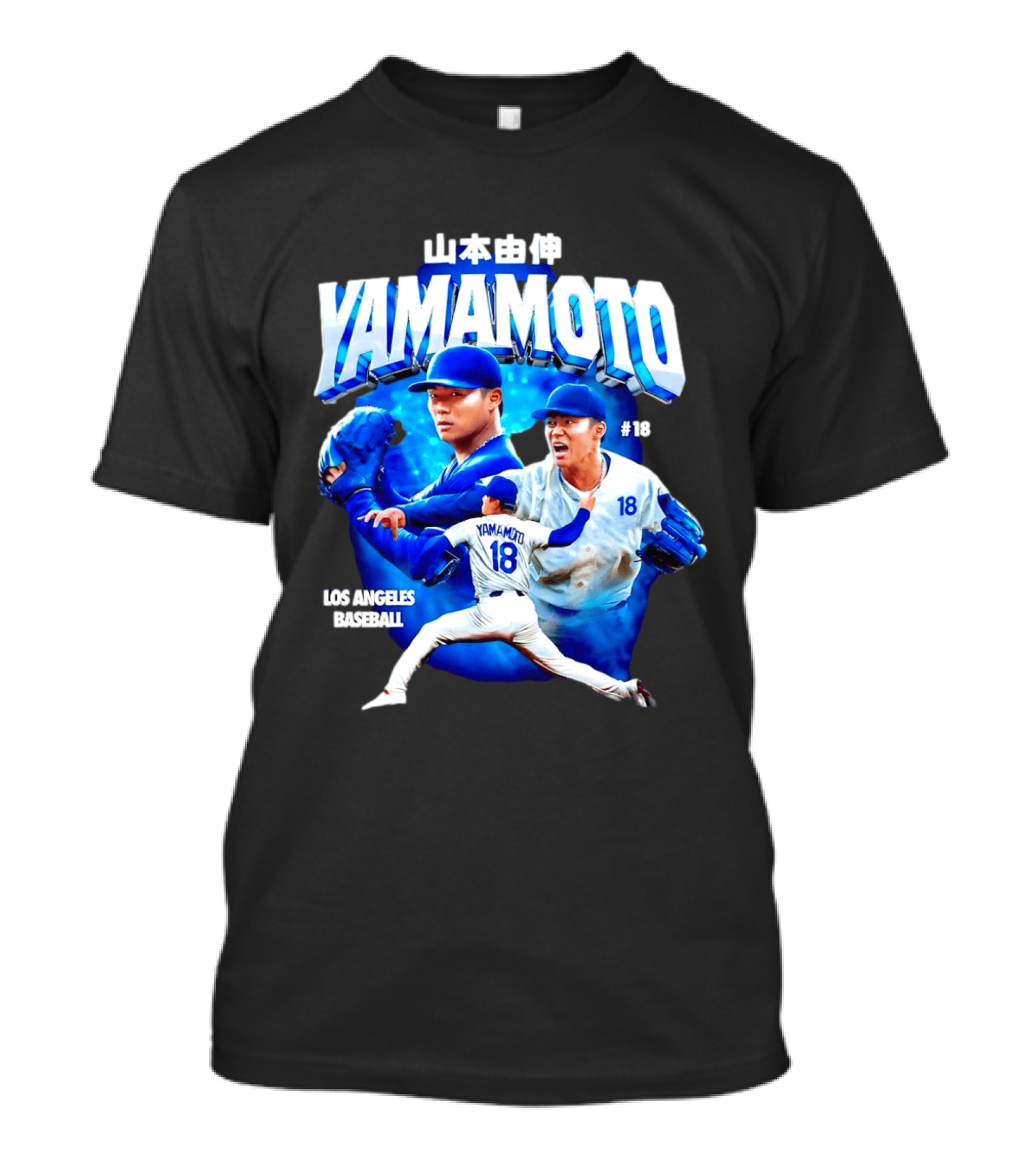 Yamamoto #18 Los Angeles Baseball 2026 T-Shirt