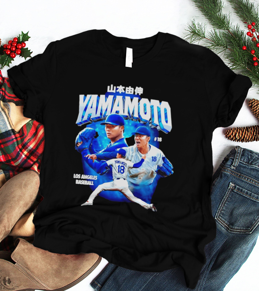 Yamamoto #18 Los Angeles Baseball 2026 T-Shirt