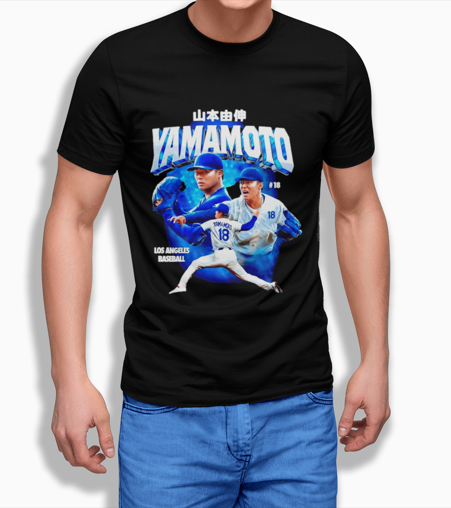 Yamamoto #18 Los Angeles Baseball 2026 T-Shirt