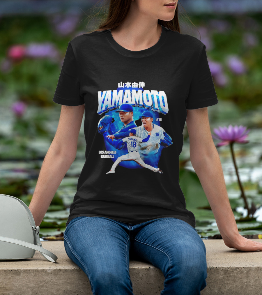 Yamamoto #18 Los Angeles Baseball 2026 T-Shirt