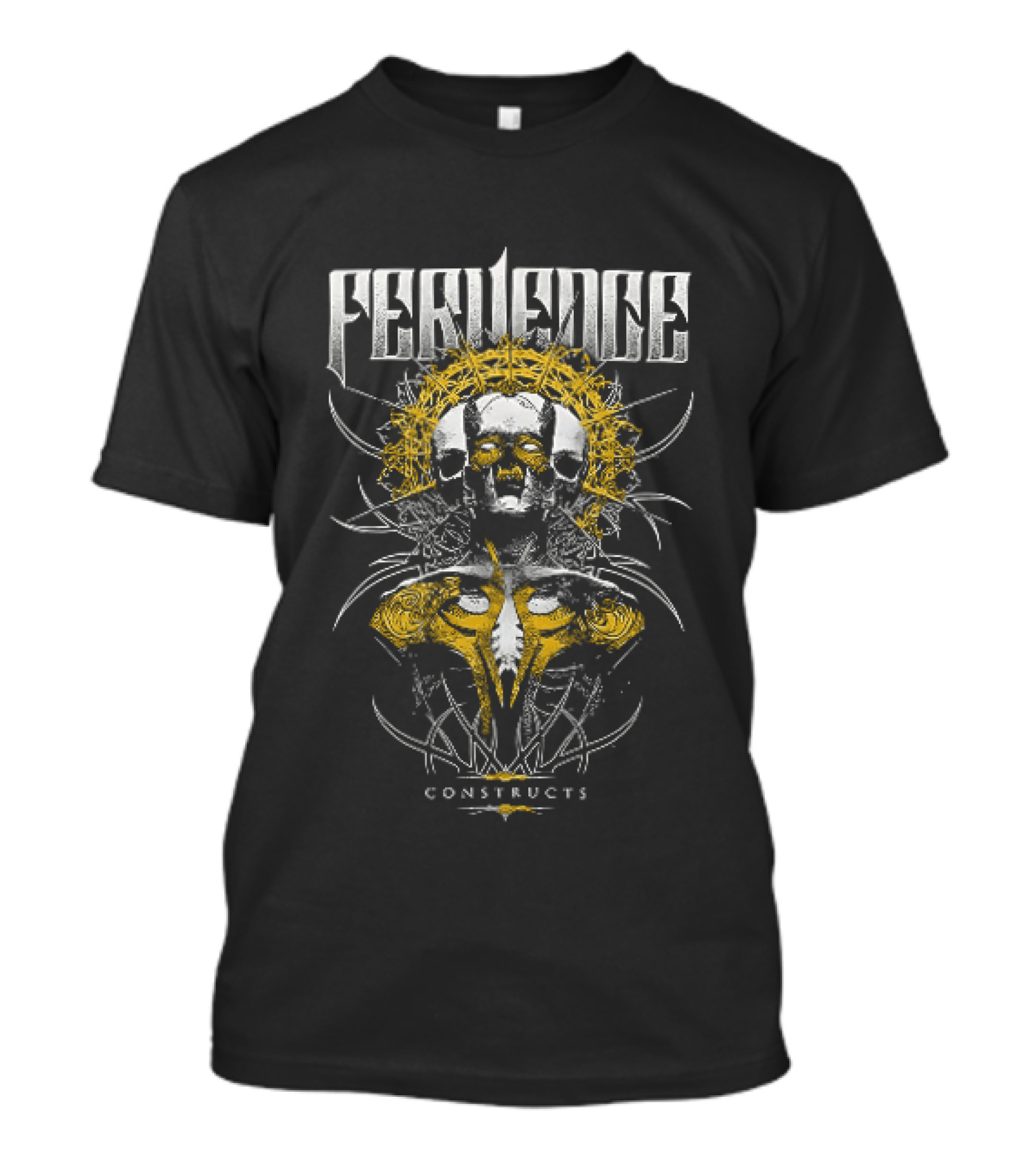 Fervence Constructs Skull And Halo T-Shirt