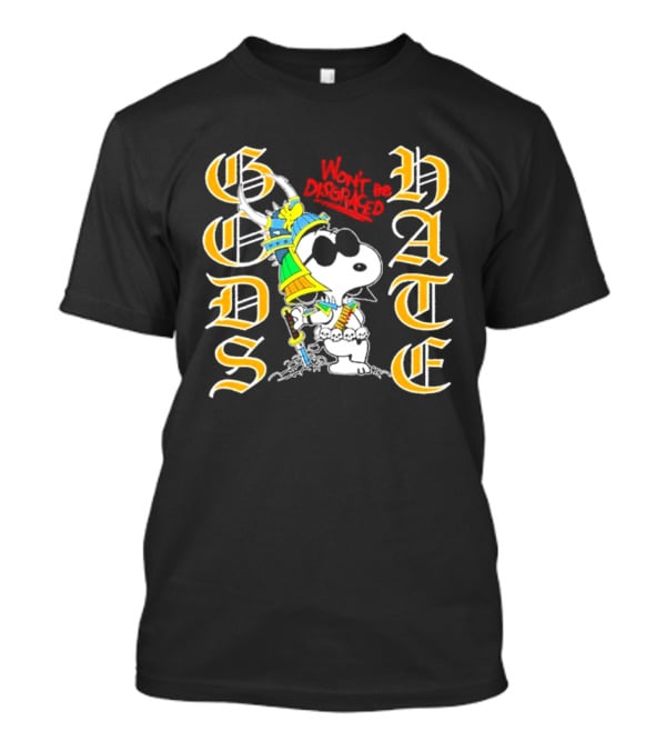 God's Hate We Owe You Nothing Samurai Joe Hardcore T-Shirt