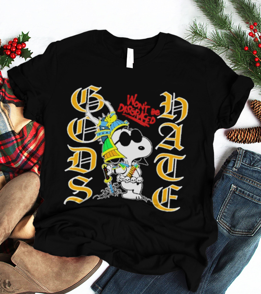 God's Hate We Owe You Nothing Samurai Joe Hardcore T-Shirt