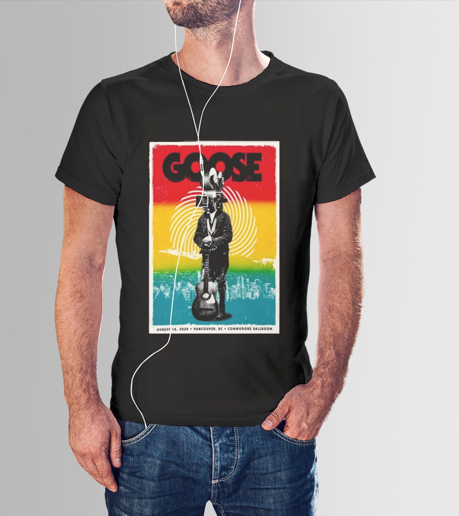 Goose August 18 2026 Vancouver BC Commodore Ballroom T-Shirt