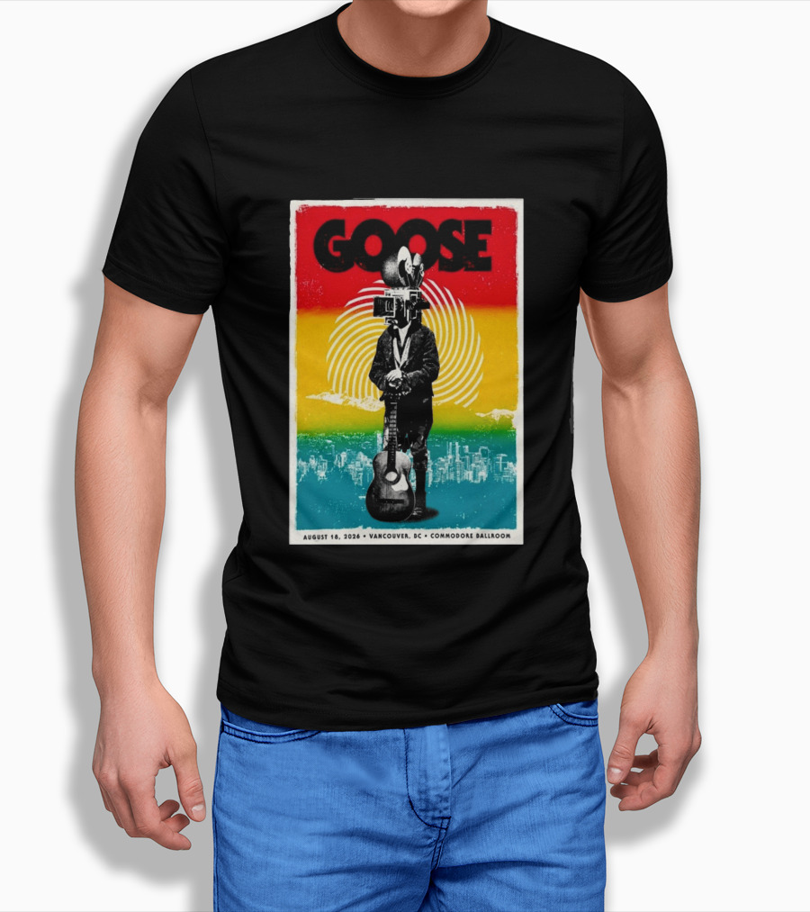 Goose August 18 2026 Vancouver BC Commodore Ballroom T-Shirt