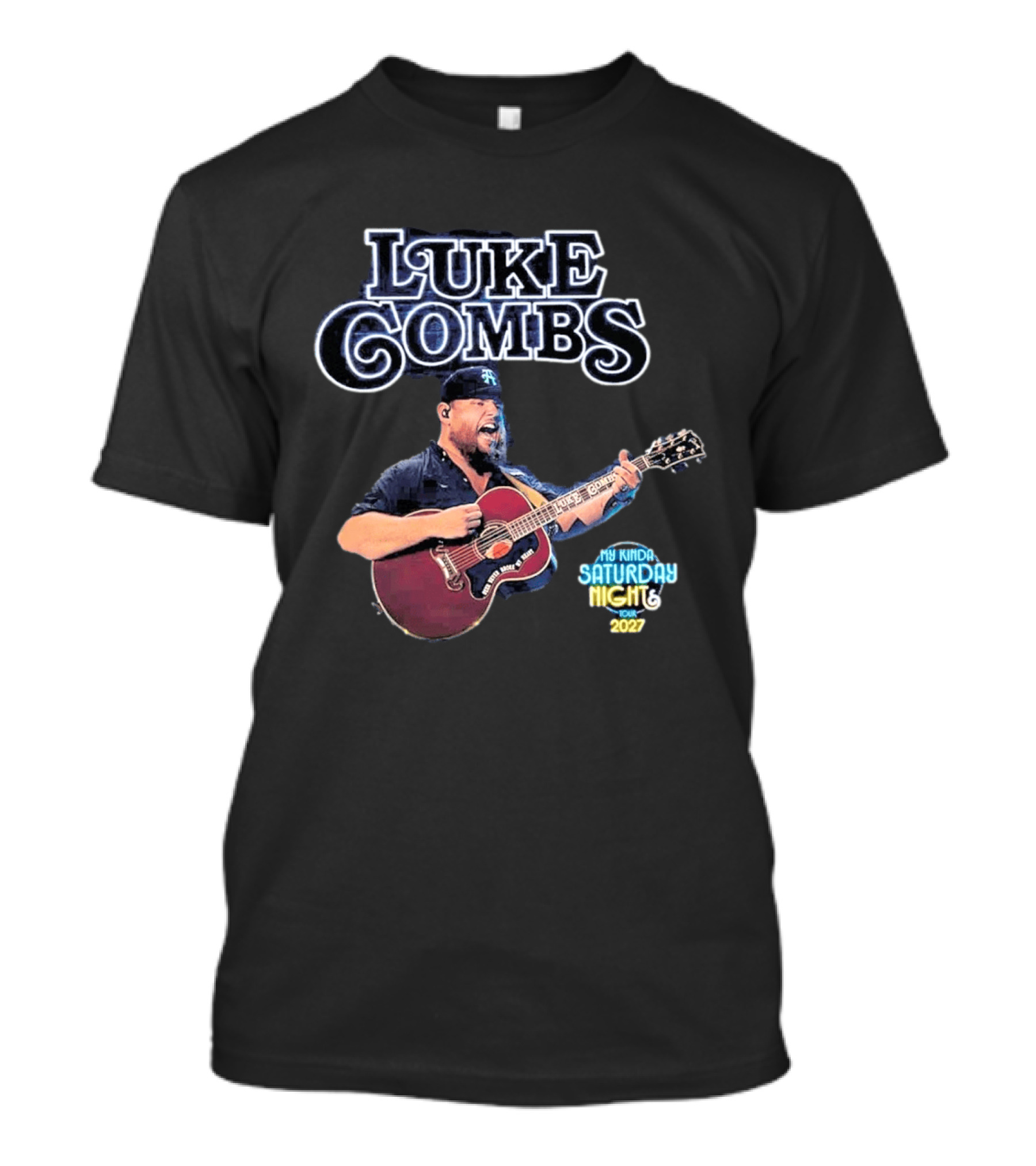 Luke Combs My Kinda Saturday Night Tour 2027 T-Shirt