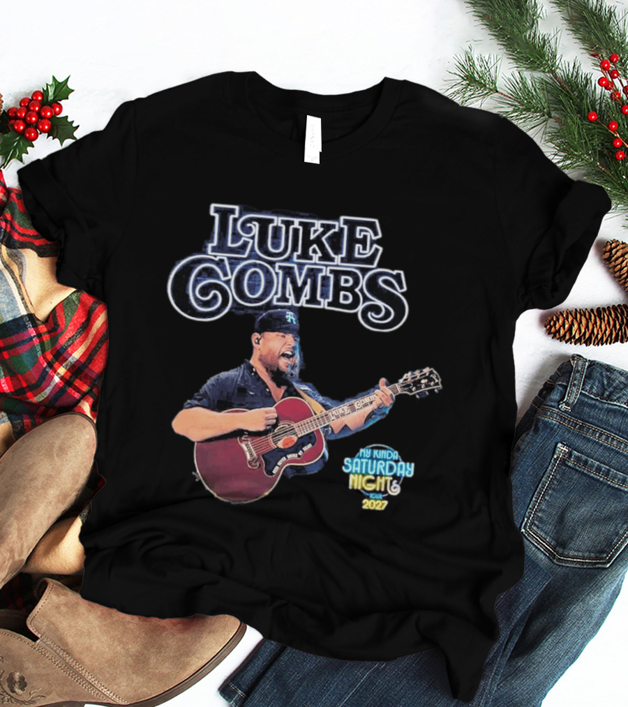 Luke Combs My Kinda Saturday Night Tour 2027 T-Shirt