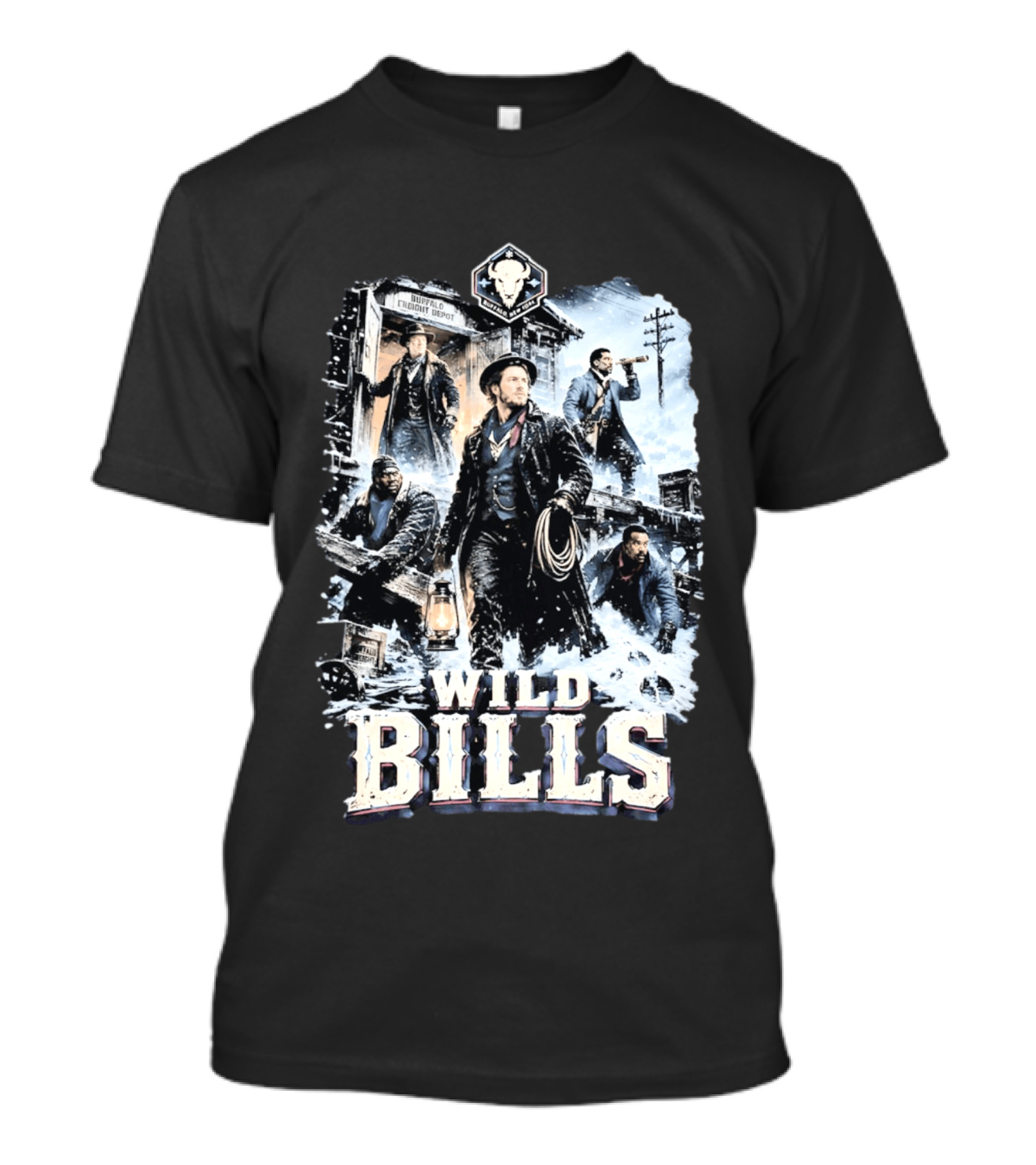 Buffalo Wild Bills Night Depot Western Adventure T-Shirt