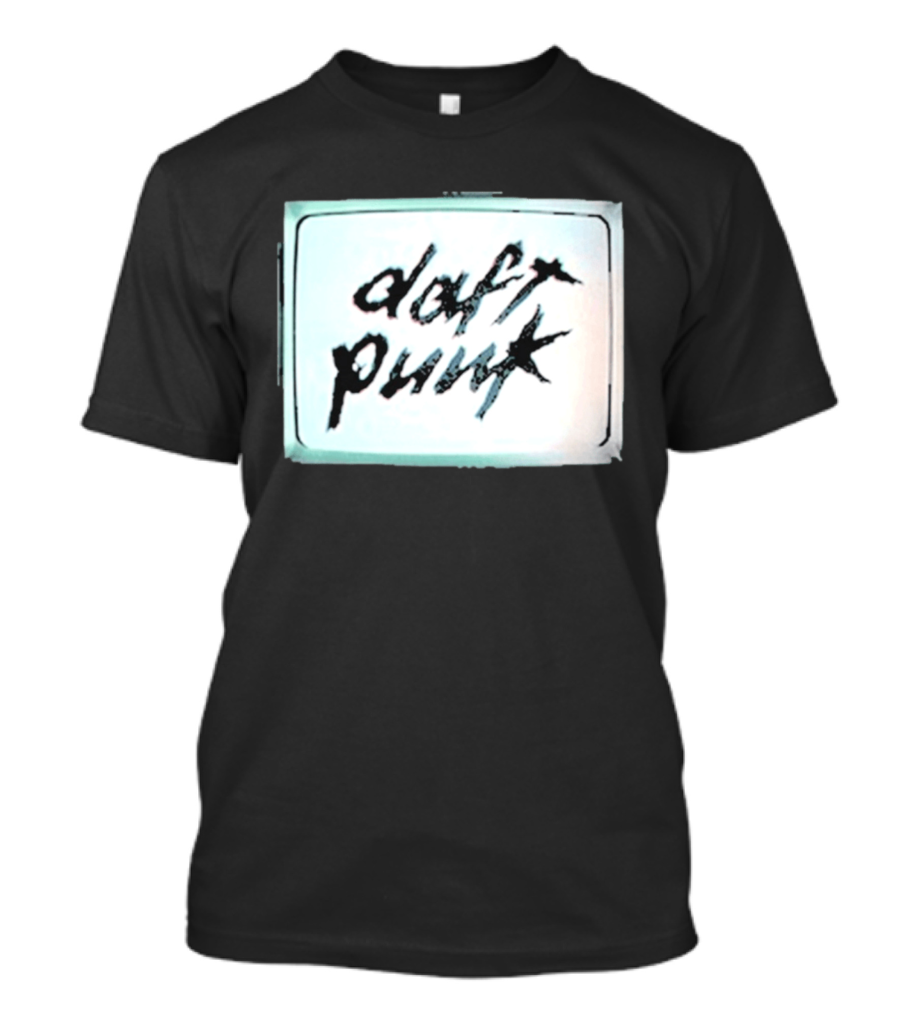 Daft Punk Human After All Vintage Television T-Shirt