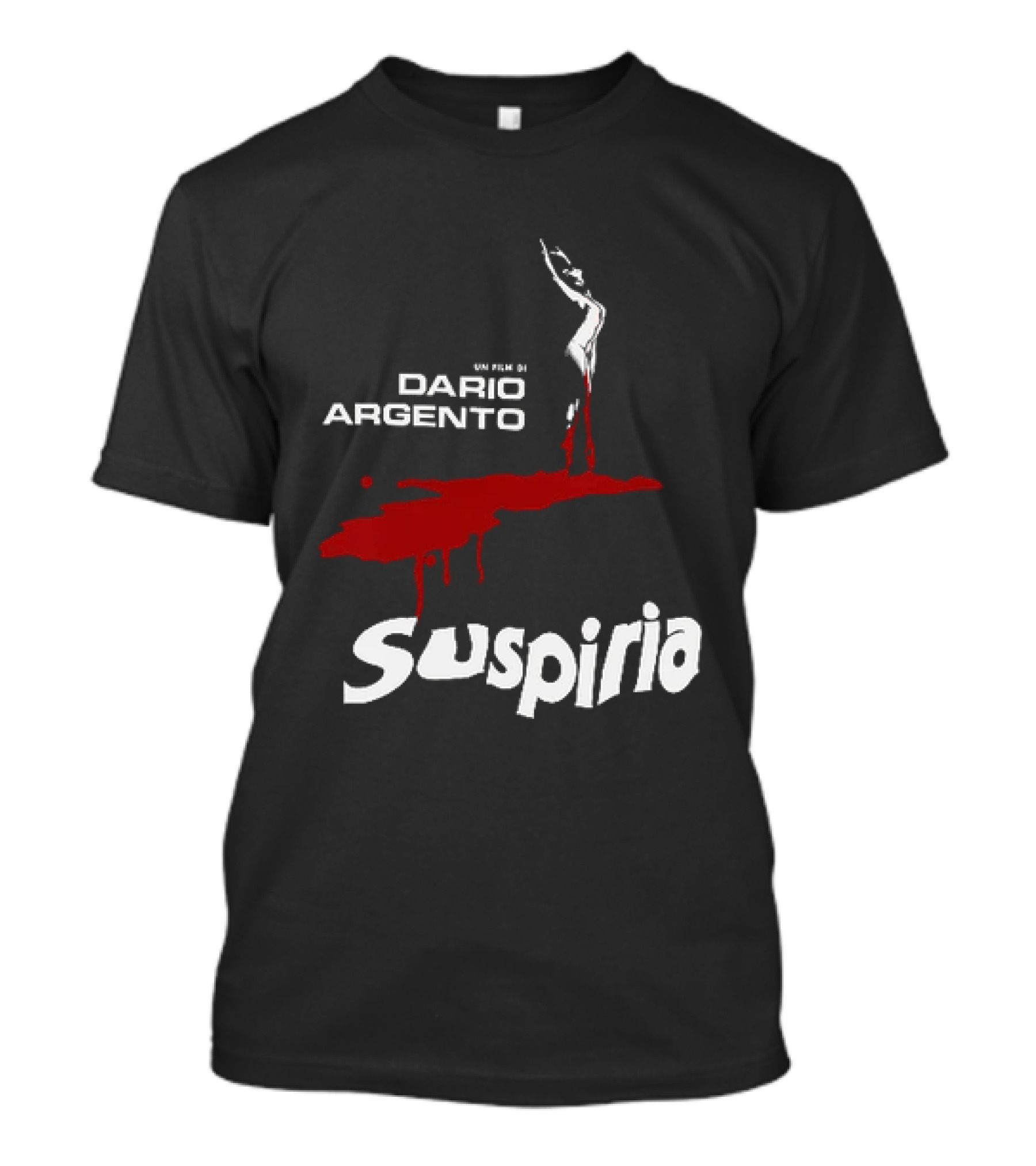 Dario Argento Suspiria Horror Classic Red Drip T-Shirt
