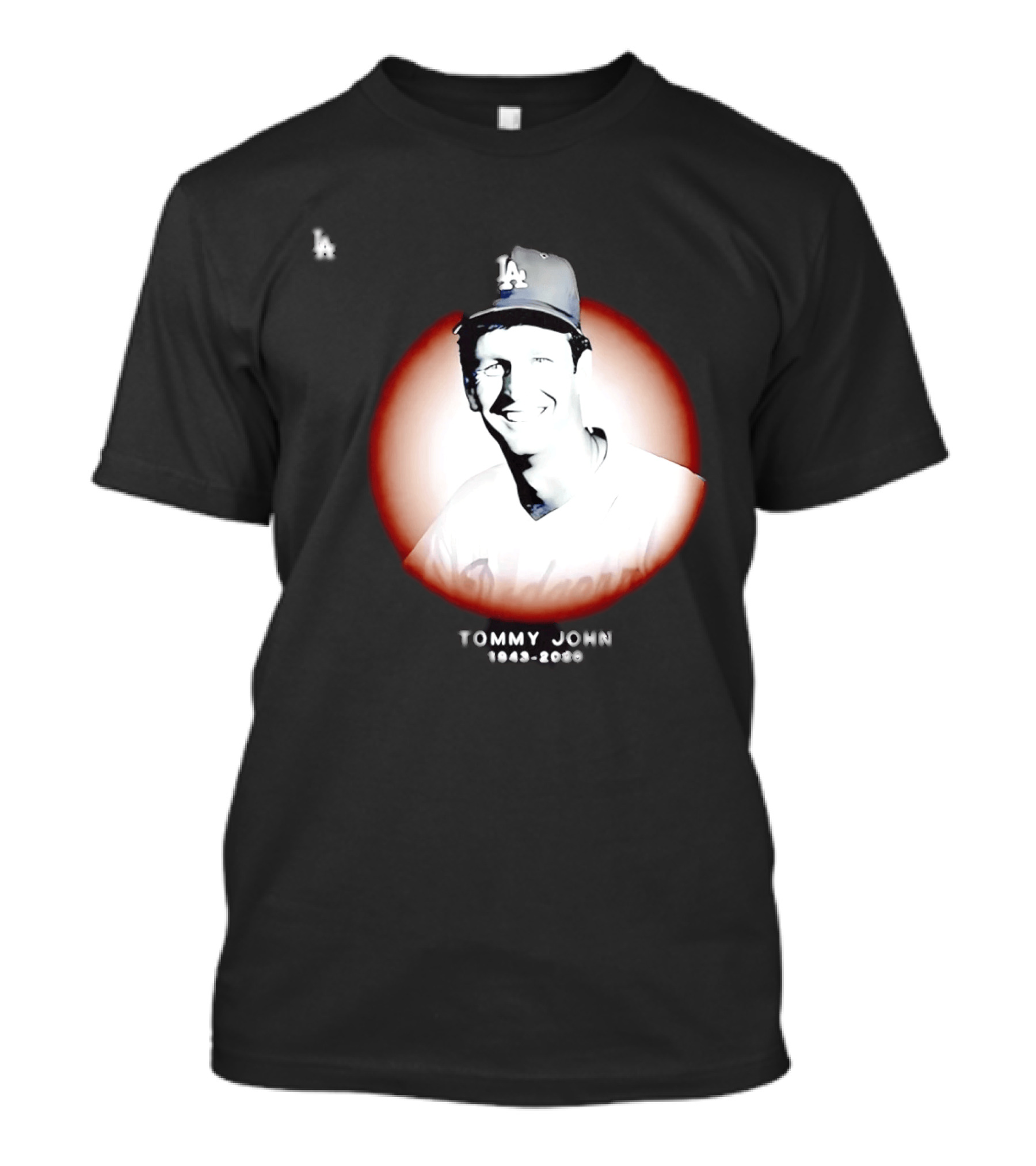 Tommy John 1943 2026 Memorial Baseball LA Dodgers T-Shirt