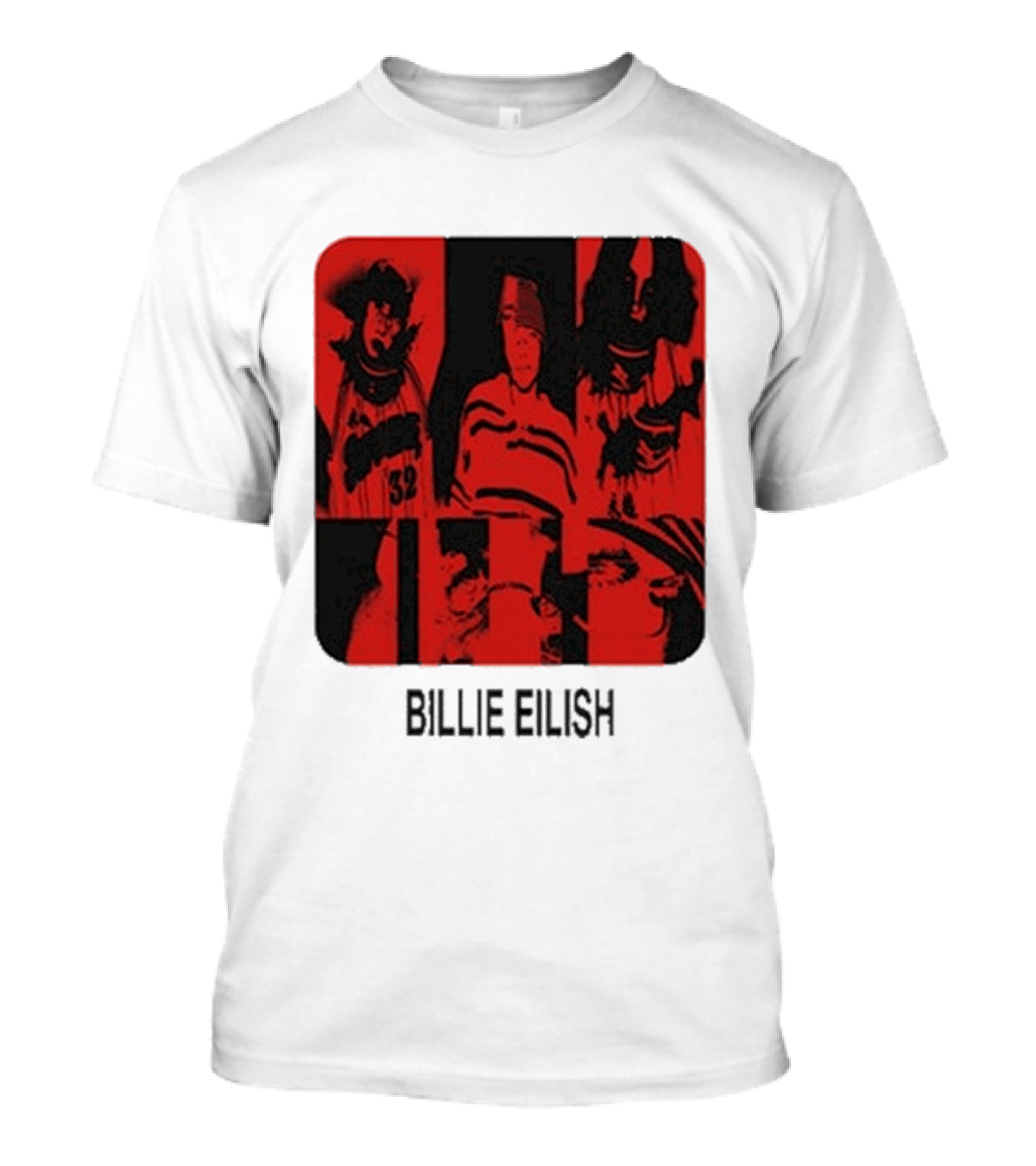 Billie Eilish Thermal Be Collage Photo T-Shirt