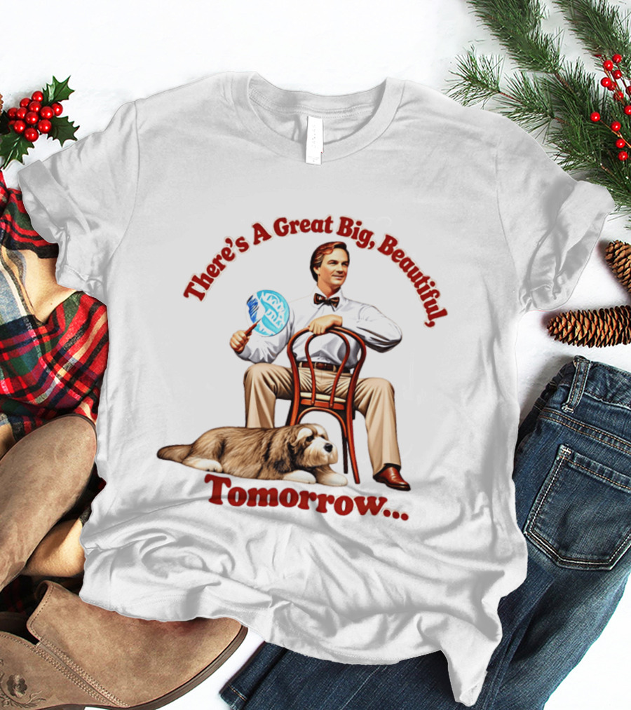 There's A Great Big Beautiful Tomorrow Carousel Of Progress Nostalgia T-Shirt