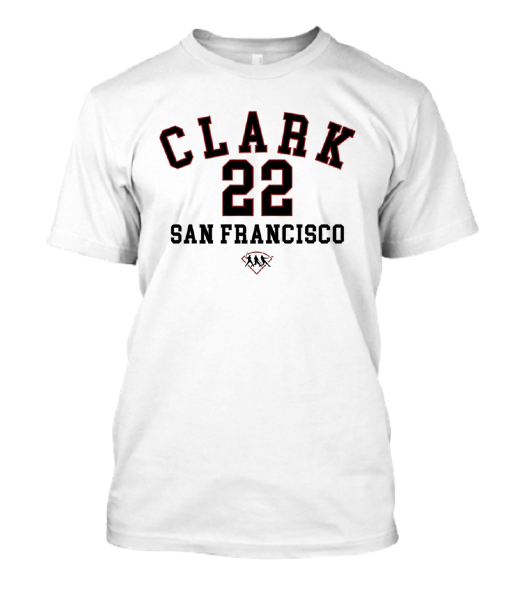 San Francisco Giants Clark 22 MLB Baseball T-Shirt