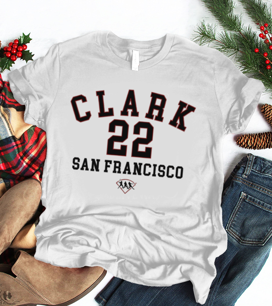 San Francisco Giants Clark 22 MLB Baseball T-Shirt