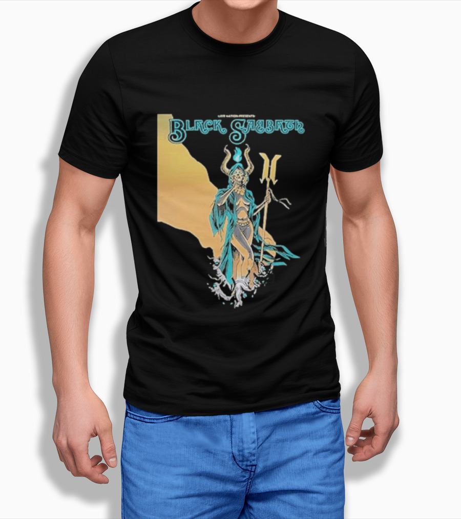 Black Sabbath BB&T Pavilion Camden NJ August 19 2026 Mythical Deity T-Shirt