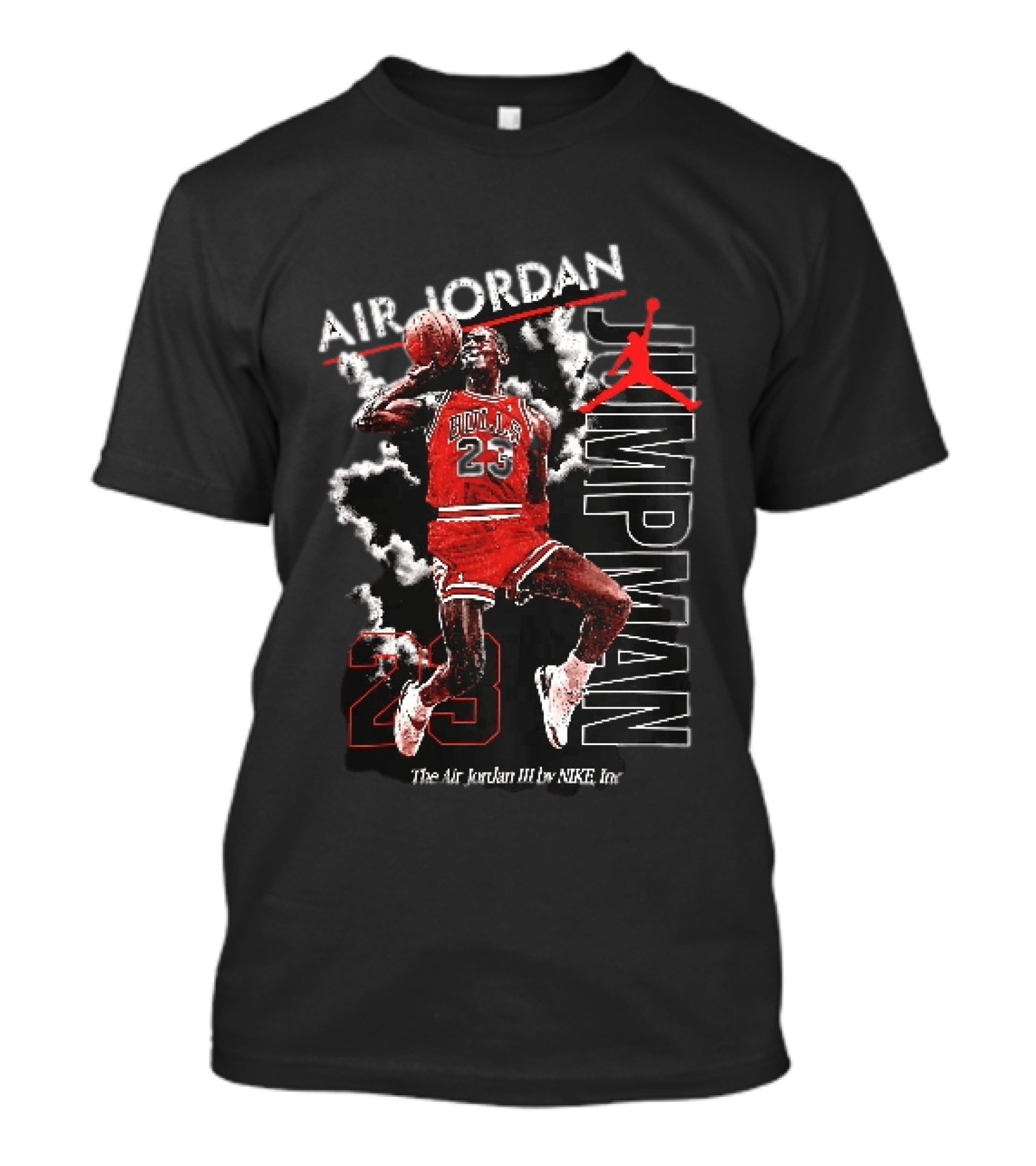 Chicago Bulls Air Jordan 23 Jumpman The Air Jordan III By Nike Inc Basketball T-Shirt