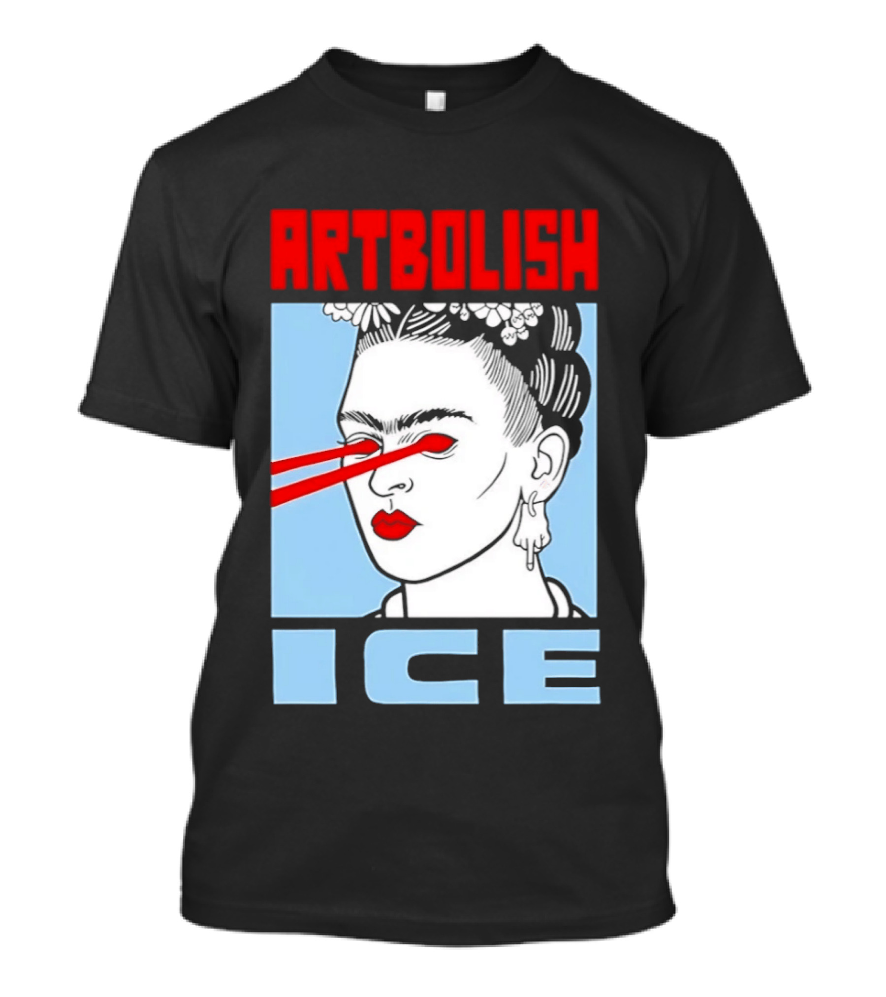 ARTBOLISH ICE Frida Kahlo Lalo T-Shirt