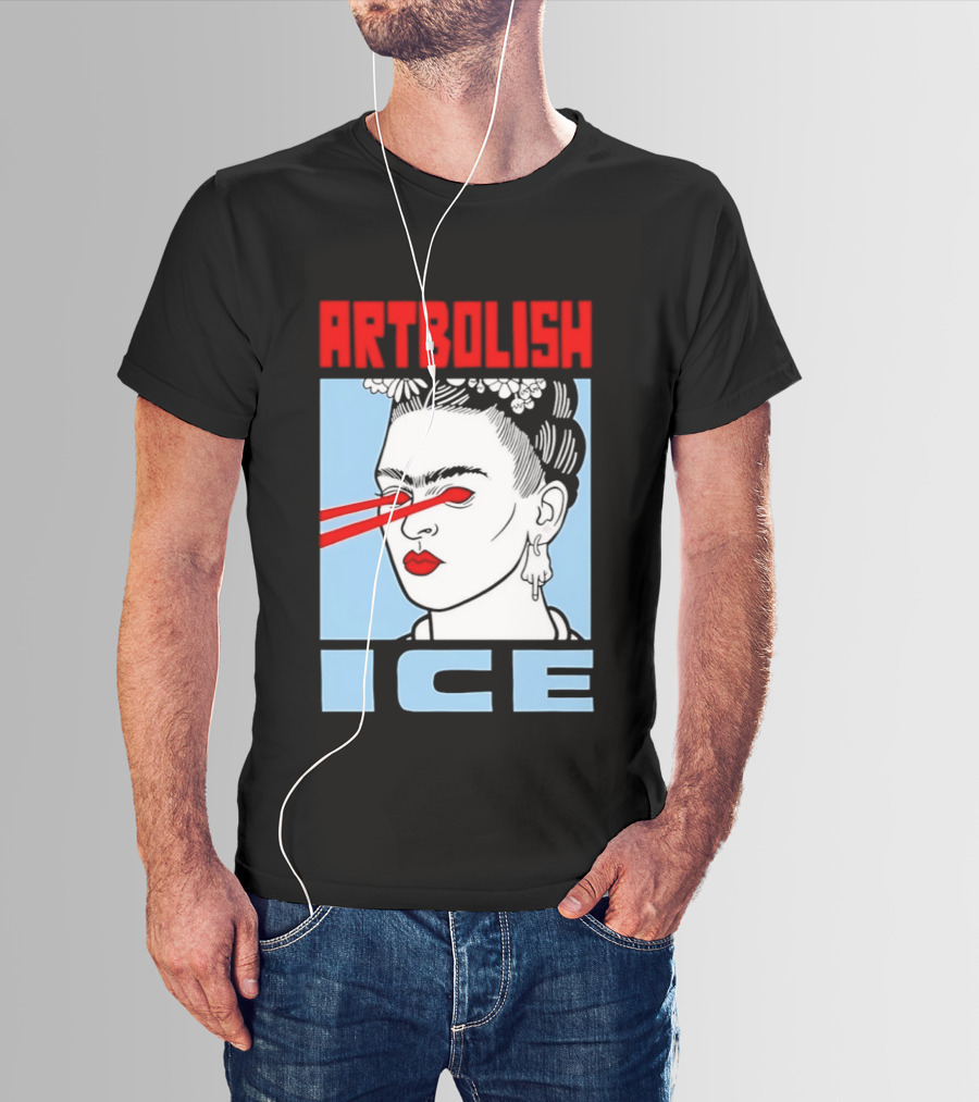 ARTBOLISH ICE Frida Kahlo Lalo T-Shirt