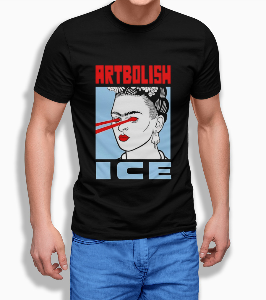 ARTBOLISH ICE Frida Kahlo Lalo T-Shirt
