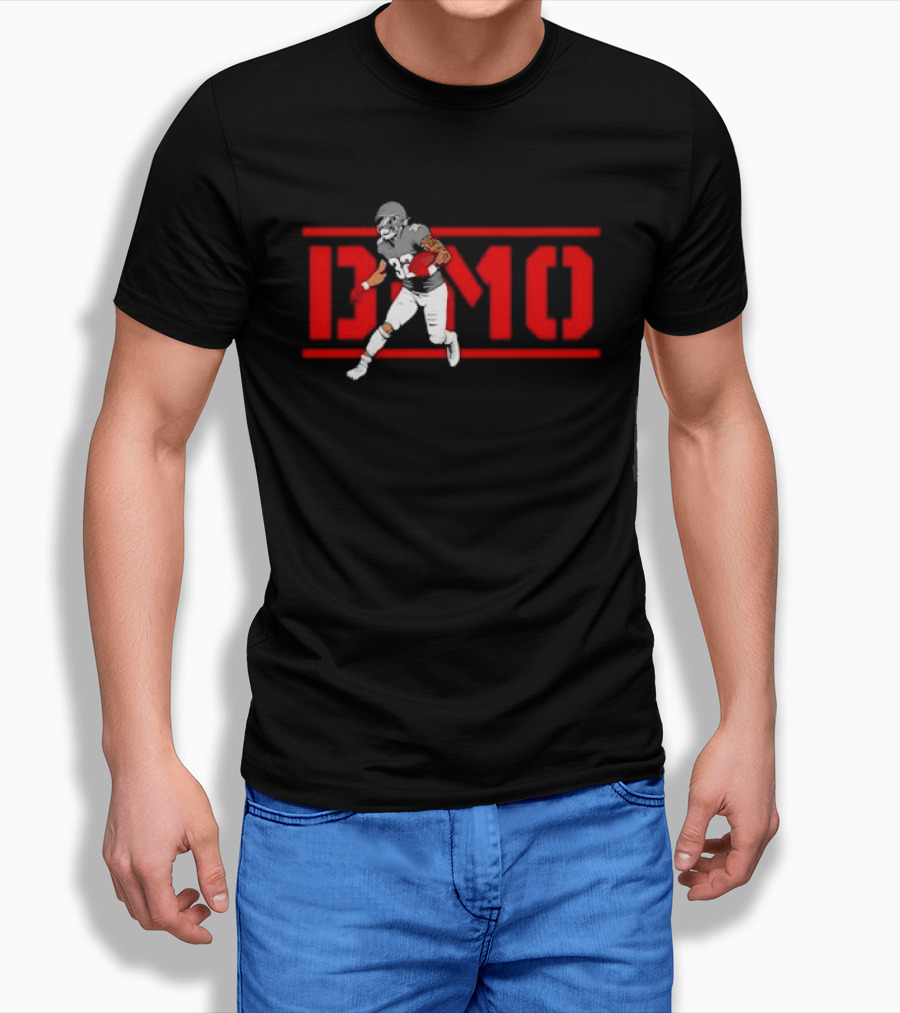D MO Football David Montgomery Houston T-Shirt