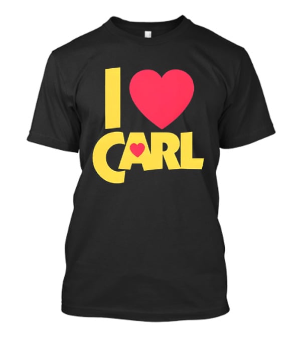 I Love Carl Heart Dungeon Crawler T-Shirt