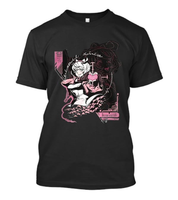 Elphelt Valentine Anime Girl Magical Heart Gesture Eternal Love T-Shirt