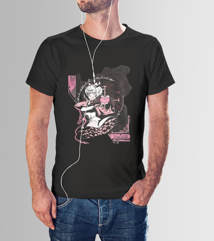 Elphelt Valentine Anime Girl Magical Heart Gesture Eternal Love T-Shirt