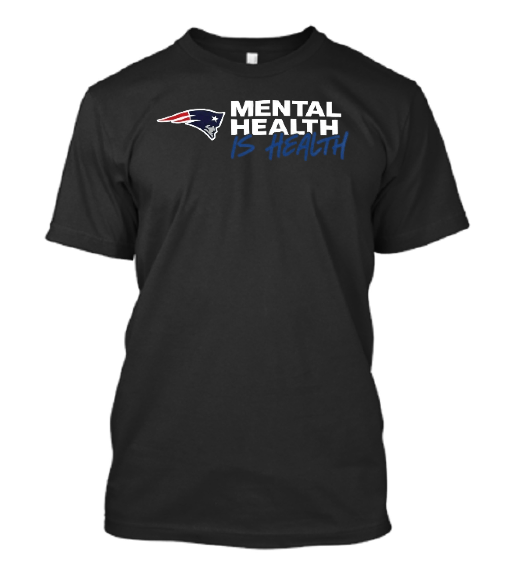 New England Patriots Mental Health Is Health T-Shirt