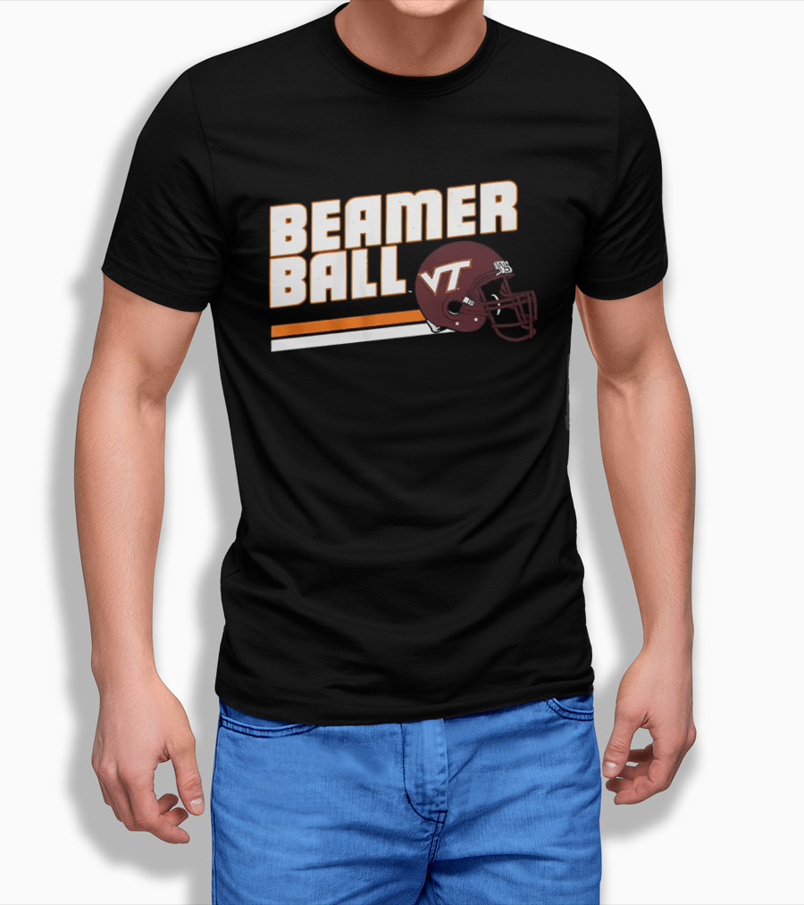 Beamer Ball VT Football Virginia Tech Frank Beamer Coach T-Shirt