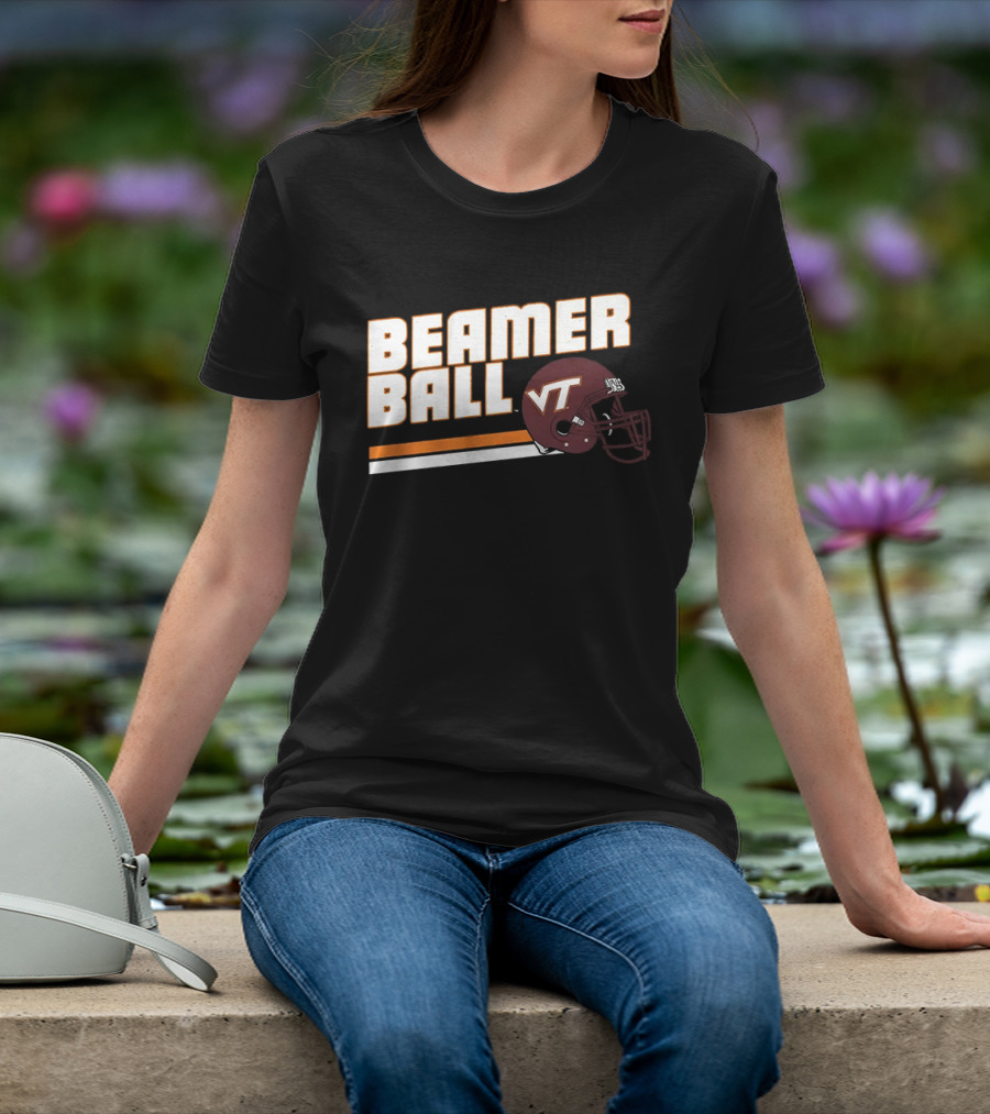 Beamer Ball VT Football Virginia Tech Frank Beamer Coach T-Shirt