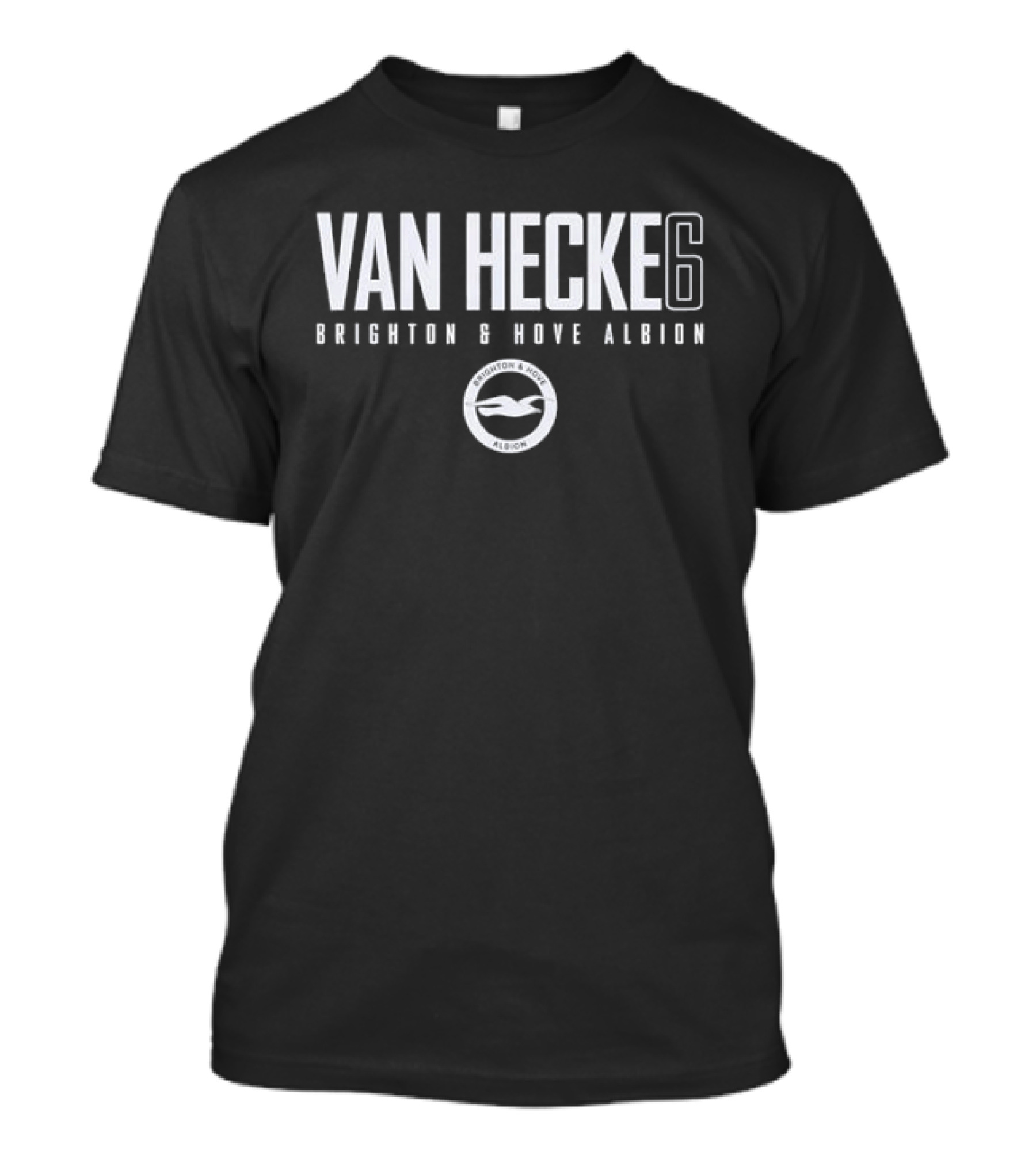 Van Hecke 6 Brighton & Hove Albion Seagulls Number Six T-Shirt