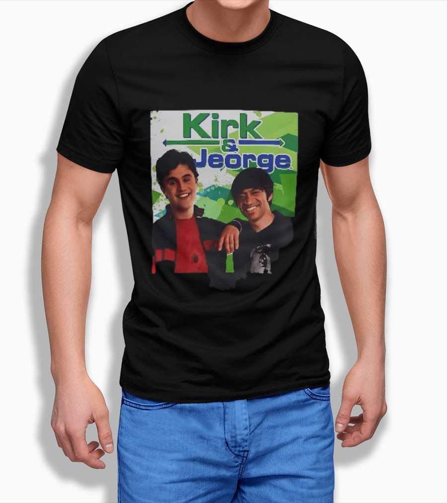 Kirk & Jeorge Drake & Josh TV Show Inspired Green T-Shirt