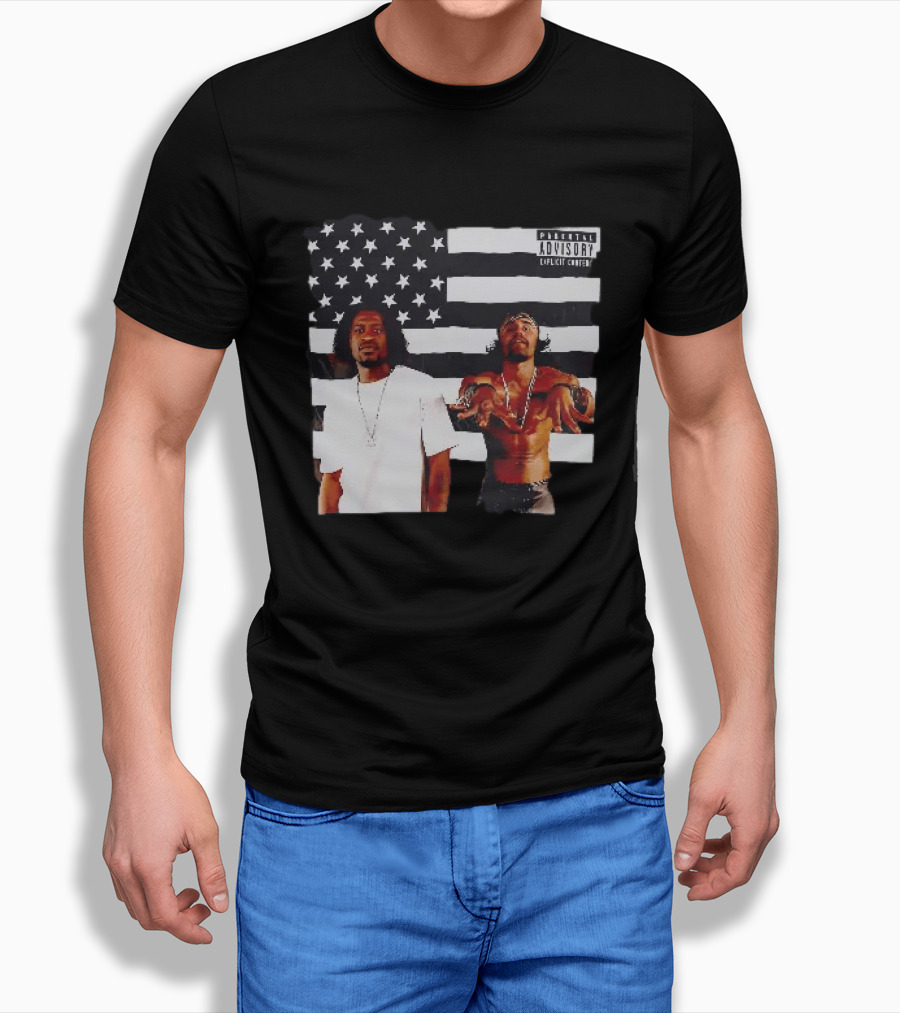 OutKirk Kirk X Floyd American Flag Explicit Content T-Shirt