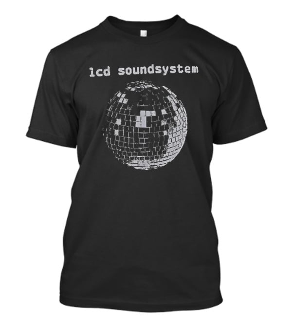 LCD Soundsystem Disco Ball Music Icon Reflective Sphere T-Shirt