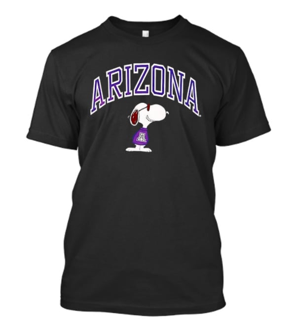 Arizona Snoopy Peanuts Collaboration College Collection T-Shirt