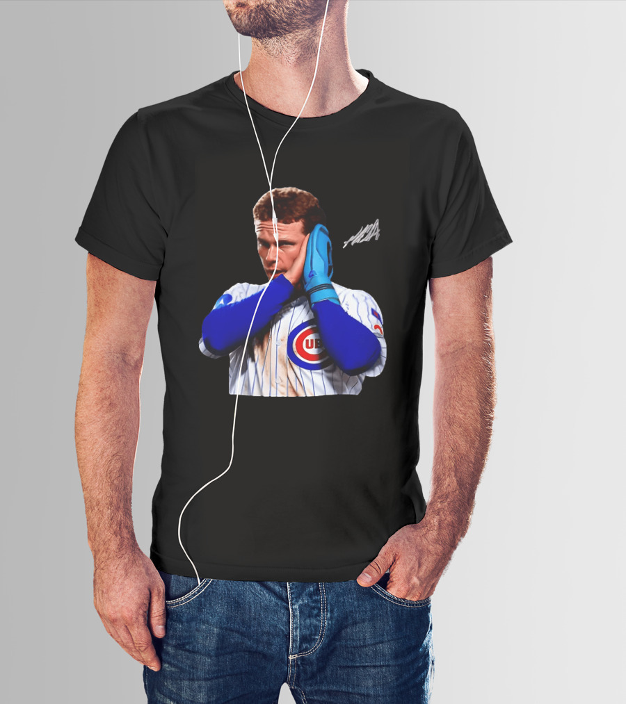 Chicago Cubs Pete Crow Armstrong Night Night Celebration T-Shirt