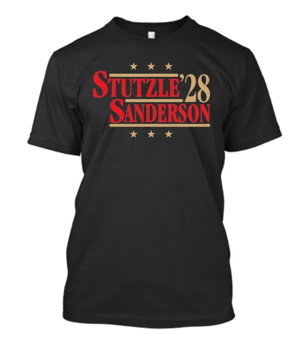 Stutzle Sanderson '28 Stars Ottawa Senators T-Shirt