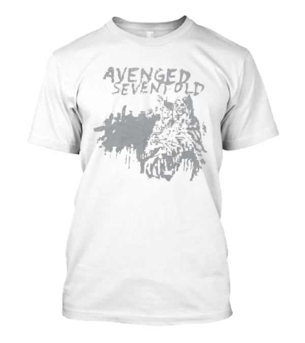 Avenged Sevenfold A7X World Europe Tour Libad T-Shirt