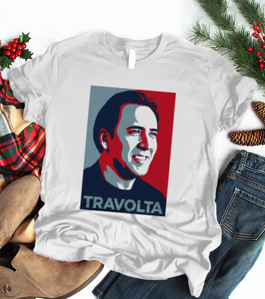 Nicolas Cage Travolta Hope Face Off Image T-Shirt