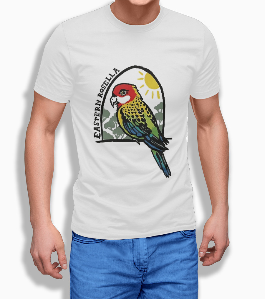 Eastern Rosella Bird Sunshine T-Shirt