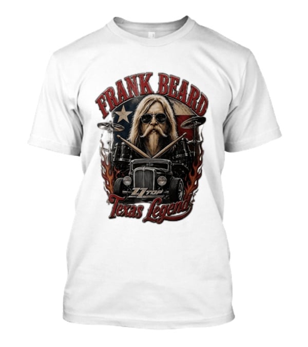 Frank Beard ZZ Top Texas Legend T-Shirt