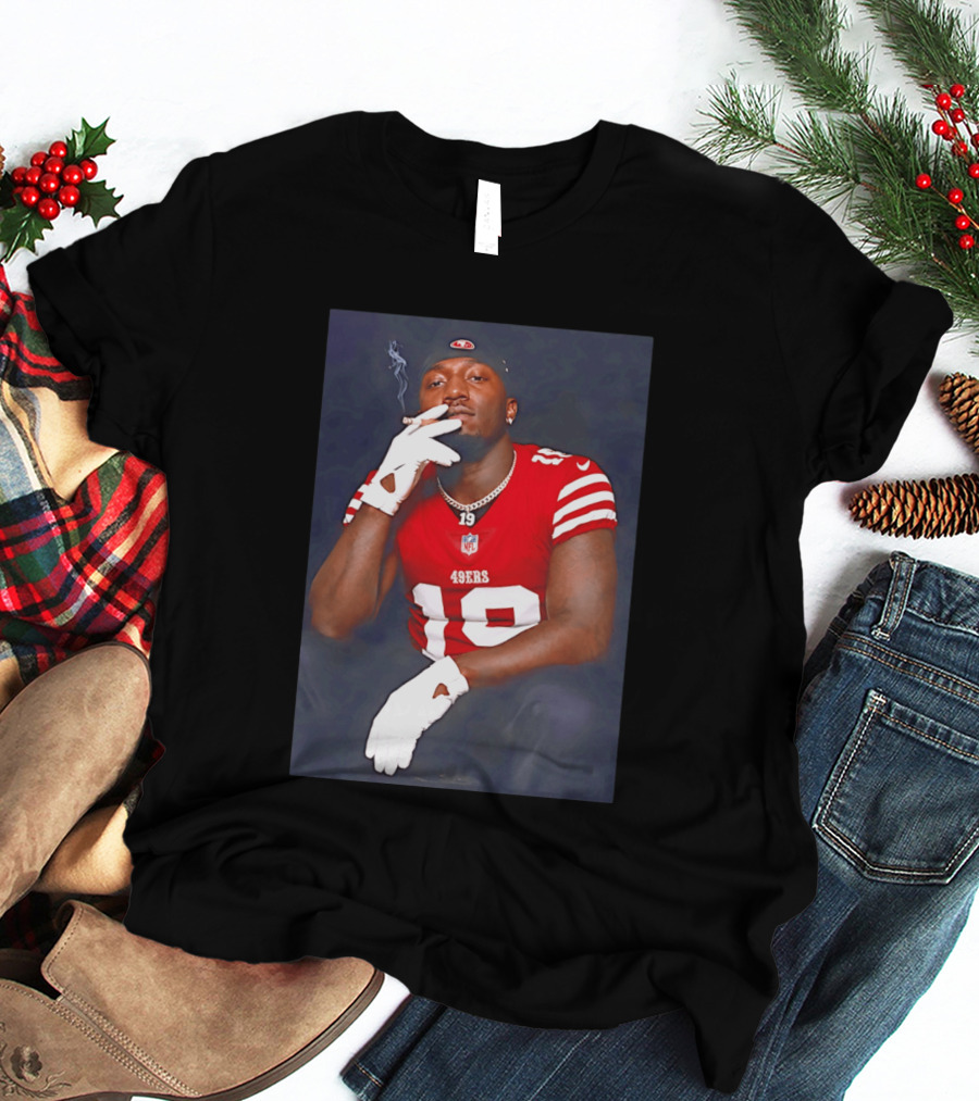 Deebo Samuel 19 NFL San Francisco 49ers Smoking T-Shirt