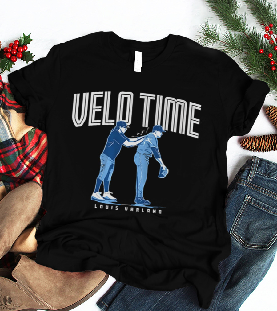Velo Time Louis Varland Toronto Baseball T-Shirt