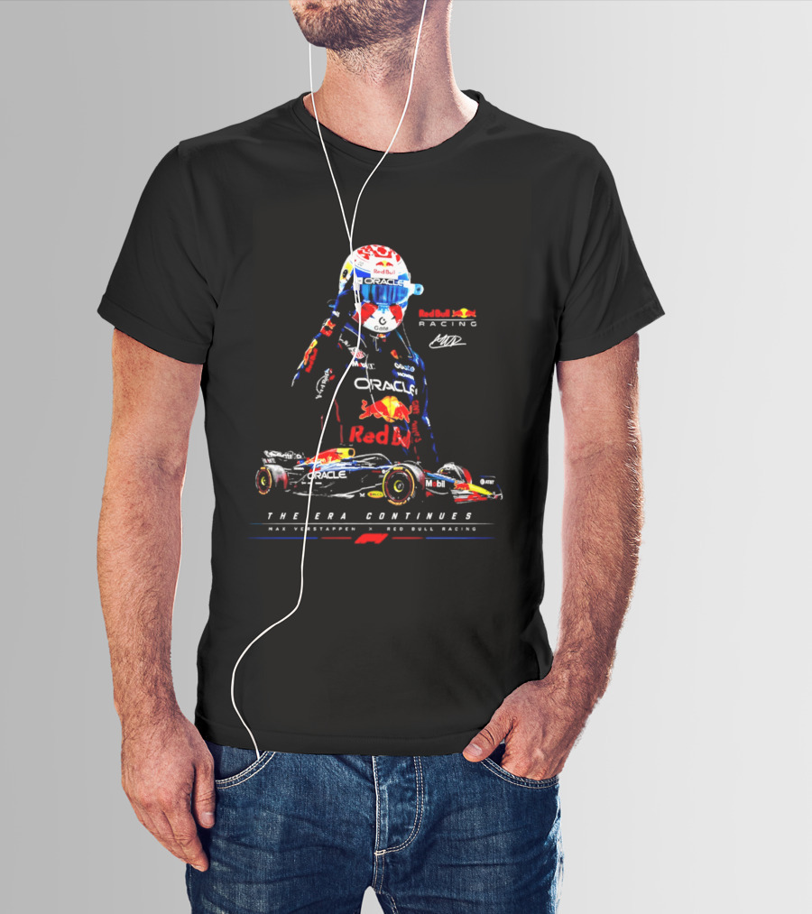 Max Verstappen Red Bull Racing The Era Continues T-Shirt