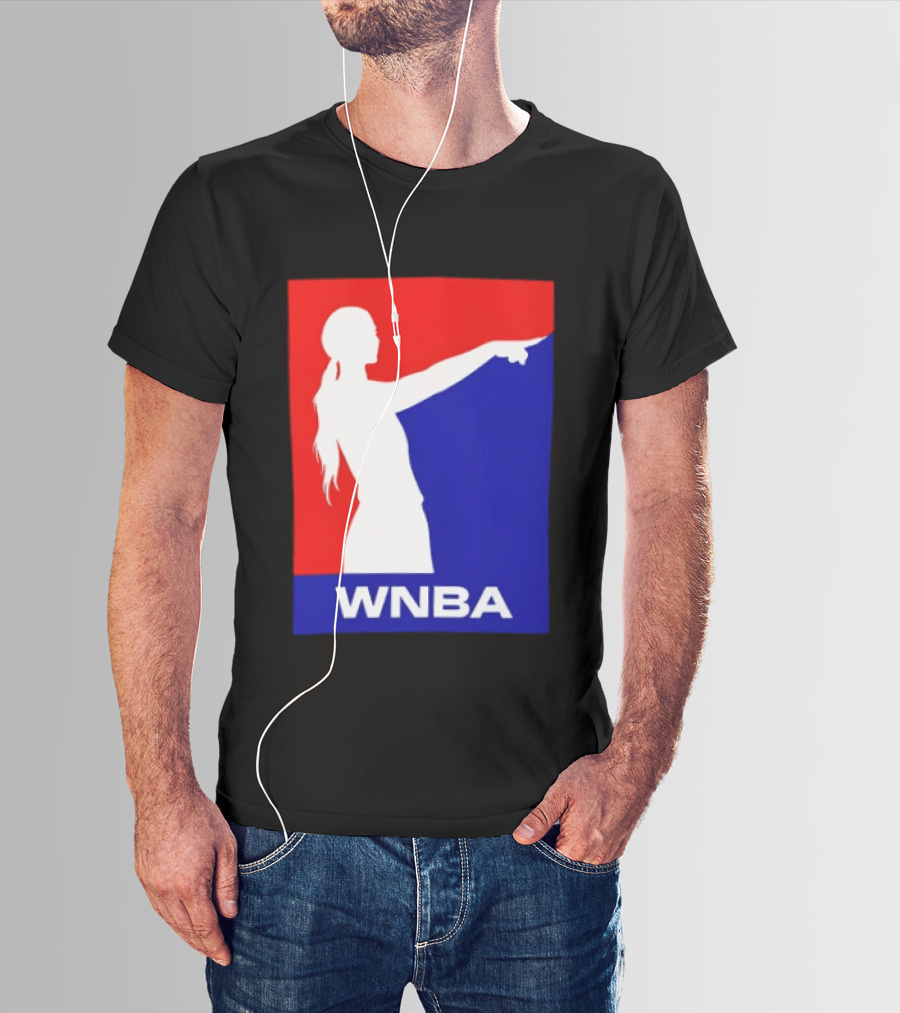 WNBA Red And Blue Sophie Cunningham Basketball T-Shirt